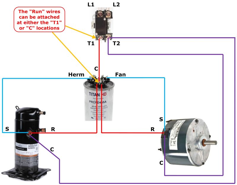 HVAC Motor Diagram